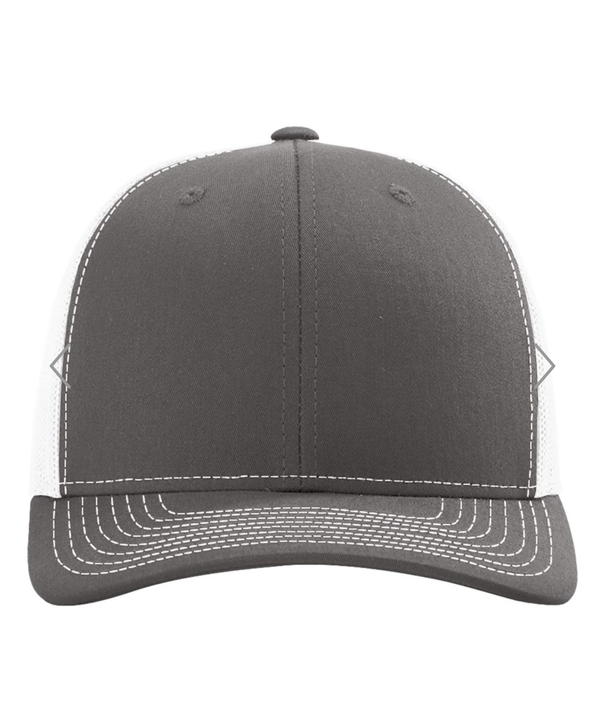 Richardson 112 - Snapback Trucker Cap with Leather Patch