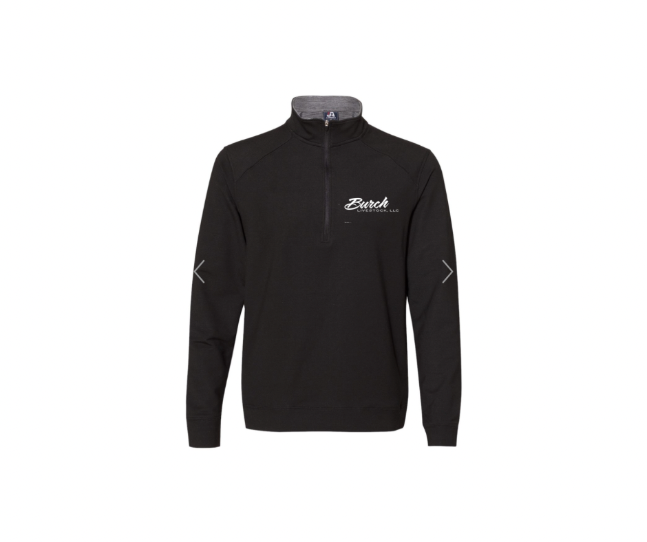 J. America Men's Omega Stretch Quarter-Zip Pullover