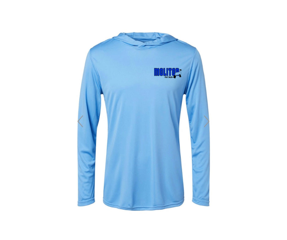Holloway Men's Momentum Hooded Long Sleeve Tee - Molitor