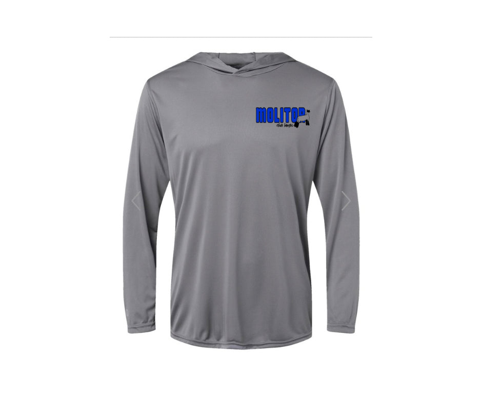 Holloway Men's Momentum Hooded Long Sleeve Tee - Molitor