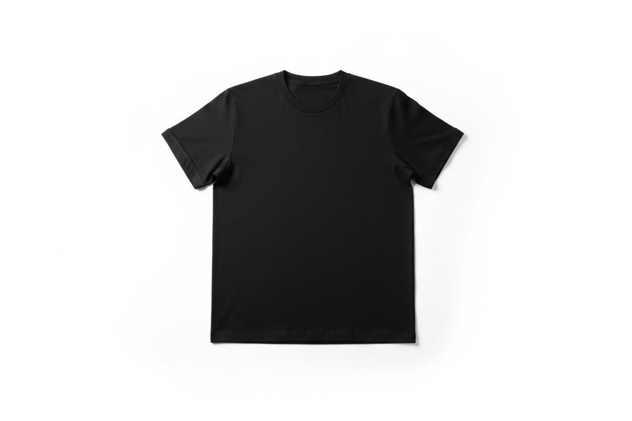 black t shirt